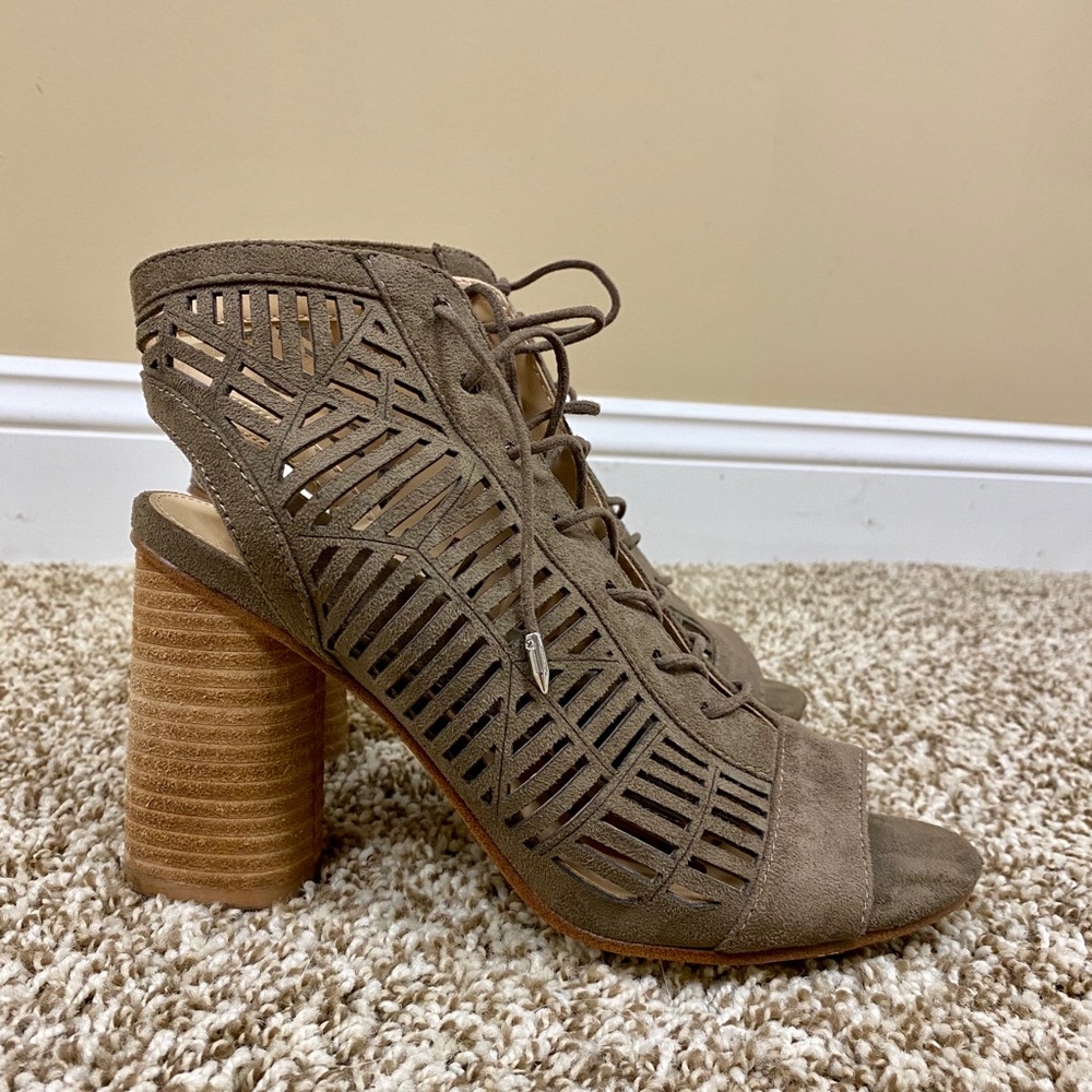Sam Edelman open toe heels